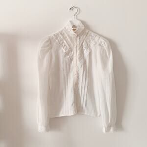 Jessica's Gunnies Lace Blouse XS